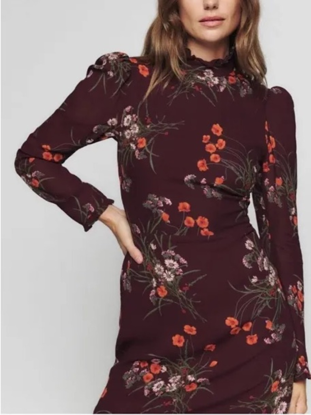 Reformation Lewis Dress in Emmeline